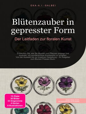 cover image of Blütenzauber in gepresster Form
